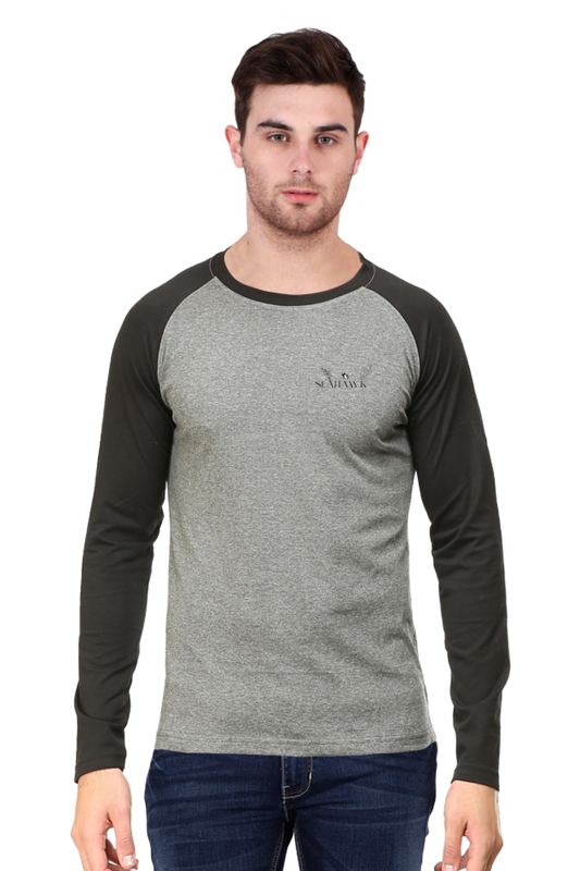 SEAHAWK {Puffed-Black} (Raglan full sleeve)