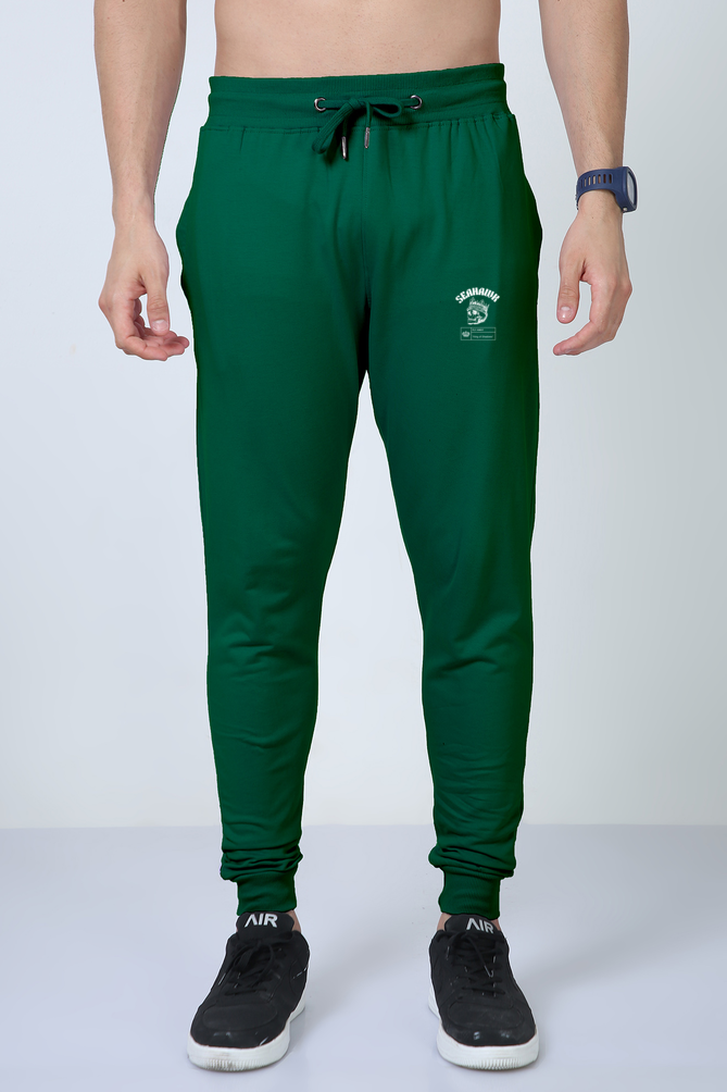 SEAHAWK Joggers (Primium Puffed-White Print)